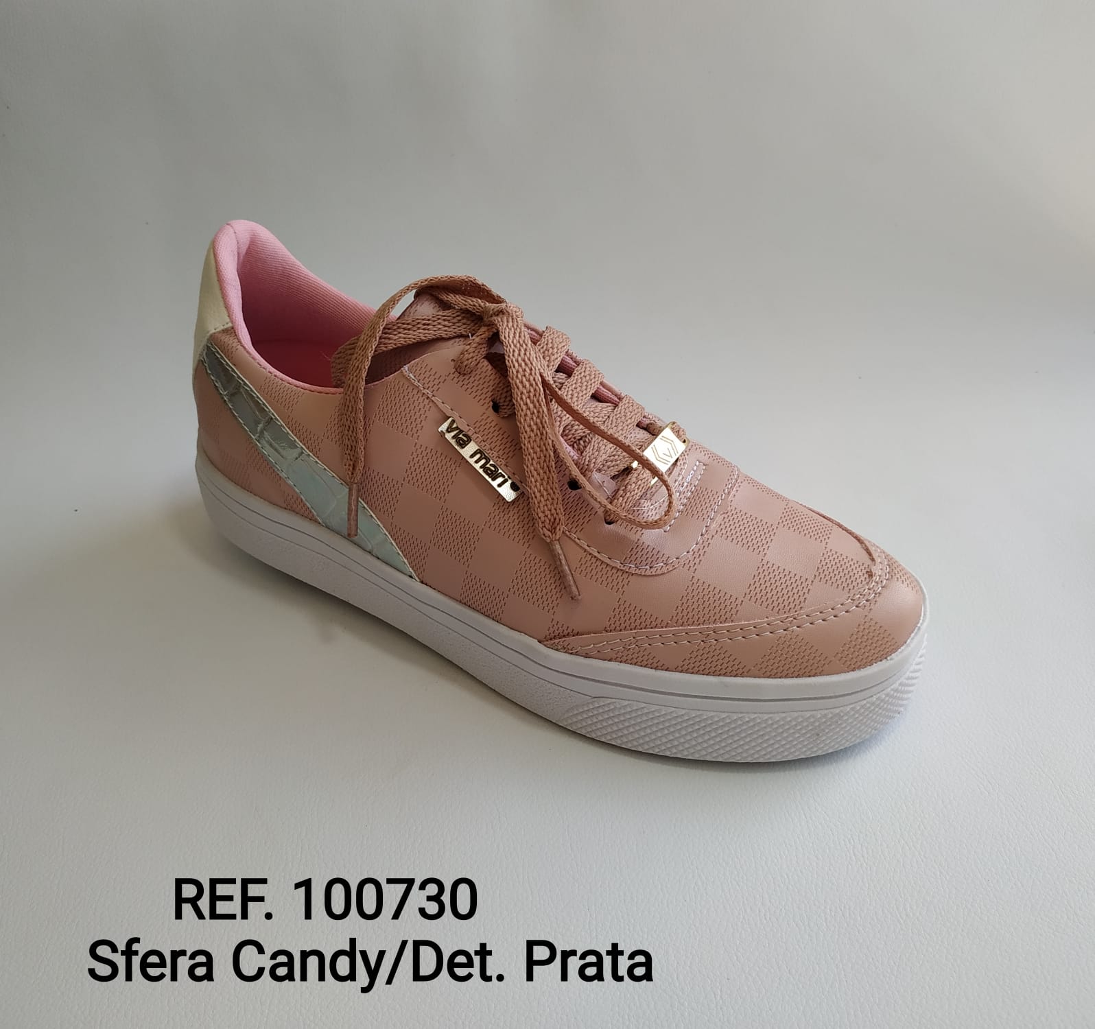 Ref. 100730 Sfera Candy Det. Prata